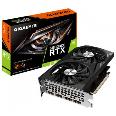 Gigabyte GeForce RTX 3050 WINDFORCE OC V2 8G NVIDIA 8 GB GDDR6 (Espera 4 dias) en Huesoi